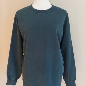 Lululemon Perfectly Oversized Crew
French Terry Size 4 Green Jasper, Mint